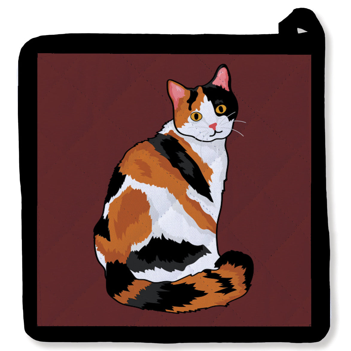 Pot Holder - Hello Calico Cat