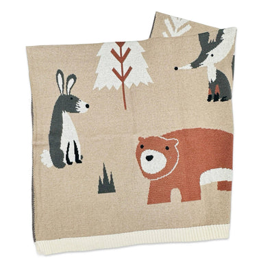 Baby Blanket - Woodland Bear - Gift & Gather