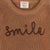 Baby Jumpsuit - Smile - Chai Spice - Gift & Gather