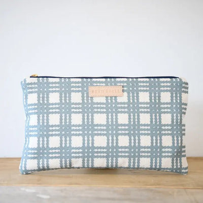 Clutch - Laura - Plaid - Burnt Orange - Gift & Gather