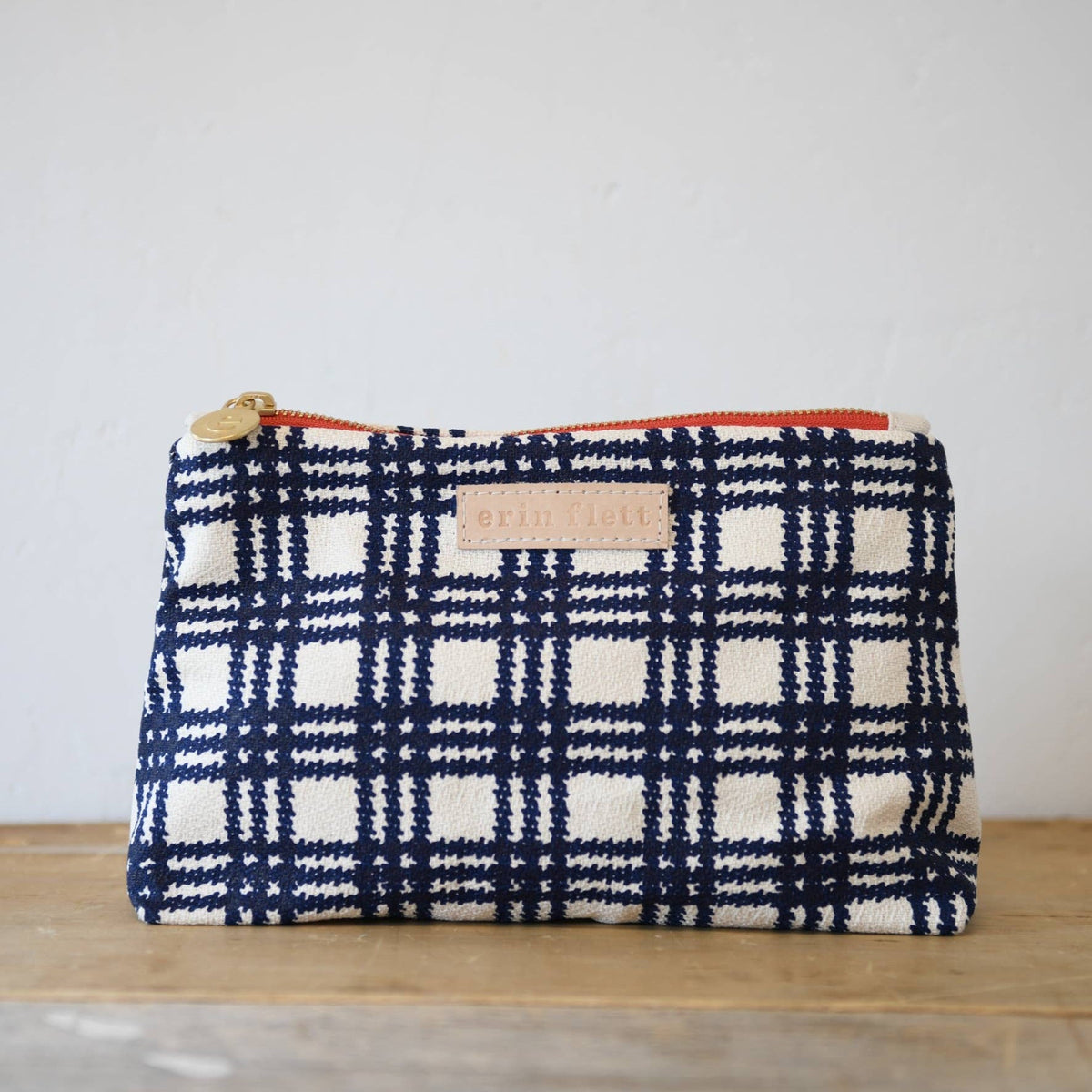 Clutch - Laura - Plaid - Burnt Orange - Gift & Gather