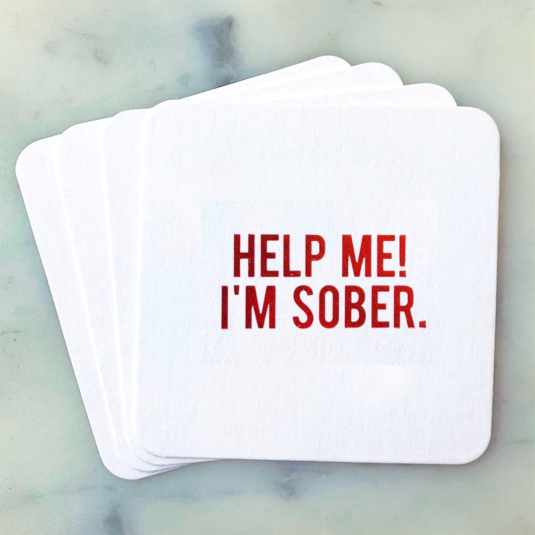 Coasters - Help Me - Gift & Gather