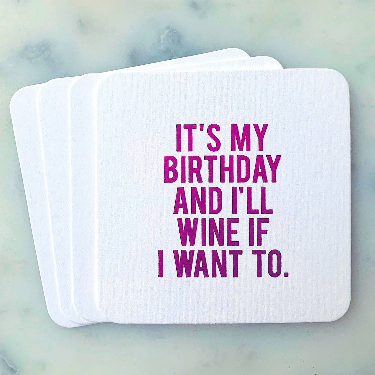 Coasters - It's My Birthday - Gift & Gather