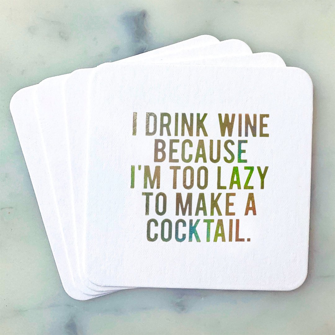 Coasters - Lazy - Gift & Gather