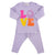 Cotton Candy LOVE Terry Applique 2pc Set ORCHID: ORCHD / 3 - 6 mo - Gift & Gather