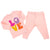 Cotton Candy LOVE Terry Applique 2pc Set PALE PINK: PNKP / 3 - 6 mo - Gift & Gather