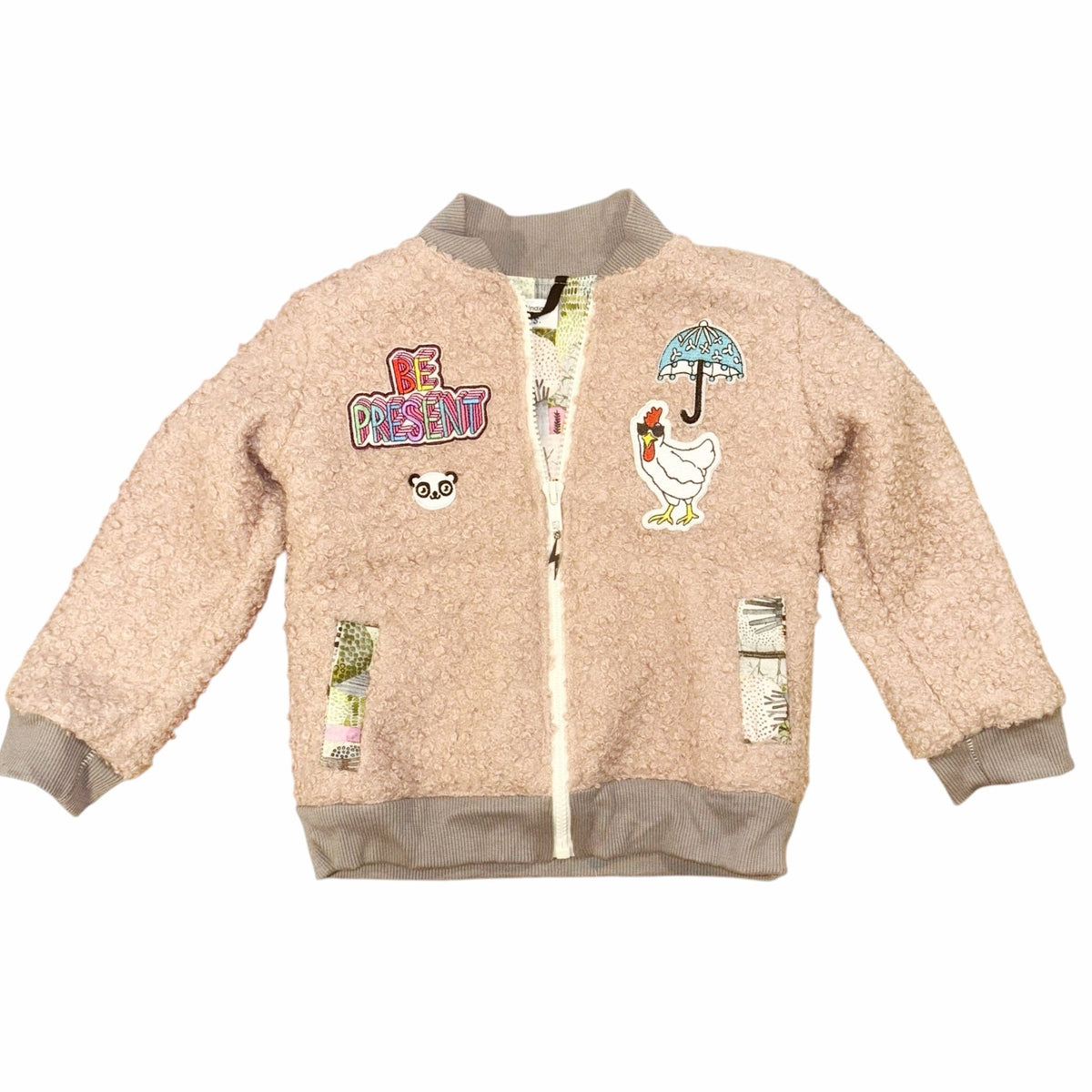 Kids Bomber - Poly/Wool - Pink - Gift & Gather