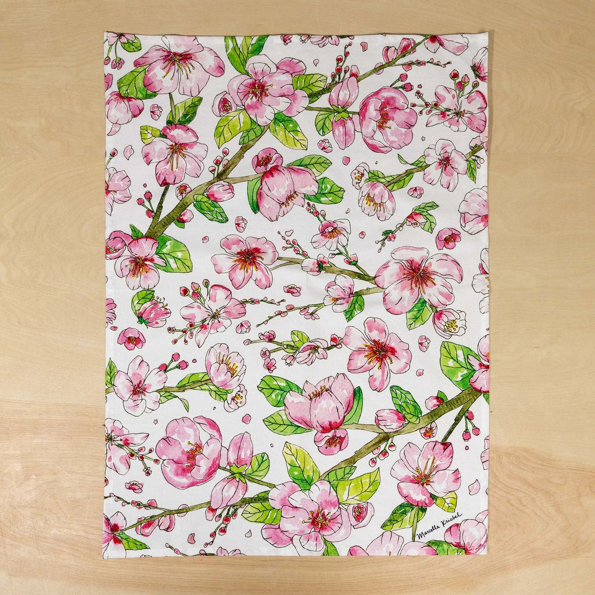 Kitchen Towel - Cherry Blossom - Gift & Gather