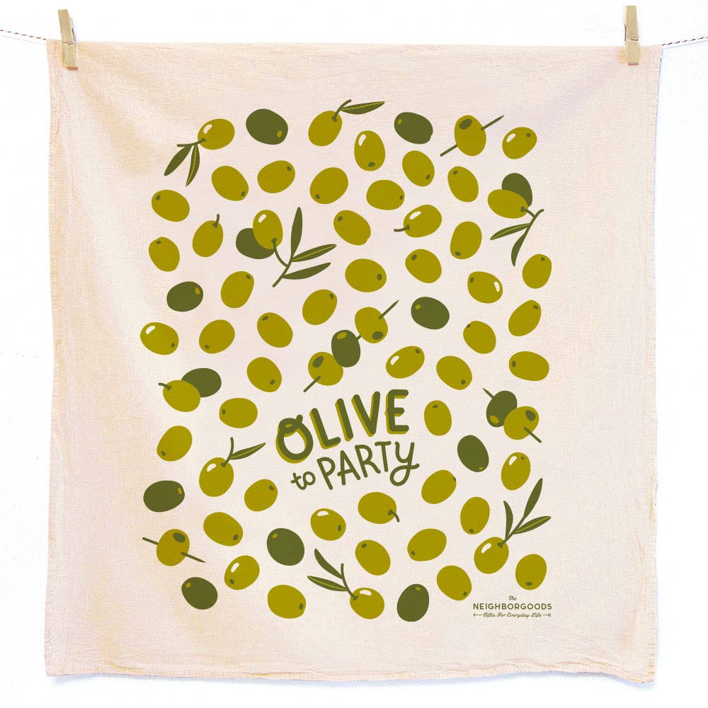 Kitchen Towel - Olive - Gift & Gather