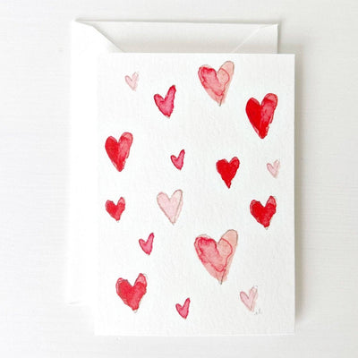 Mini Notecard - Hearts - Gift & Gather