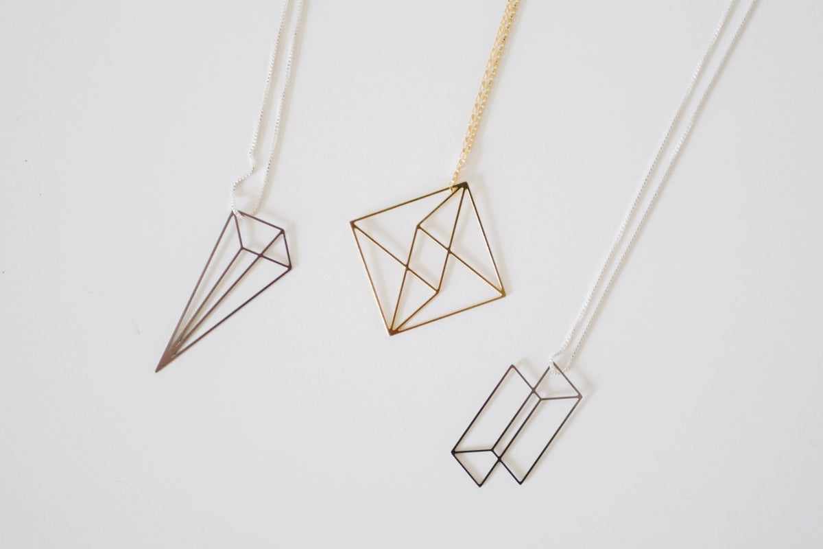 Necklace - Two Planes - Gift & Gather