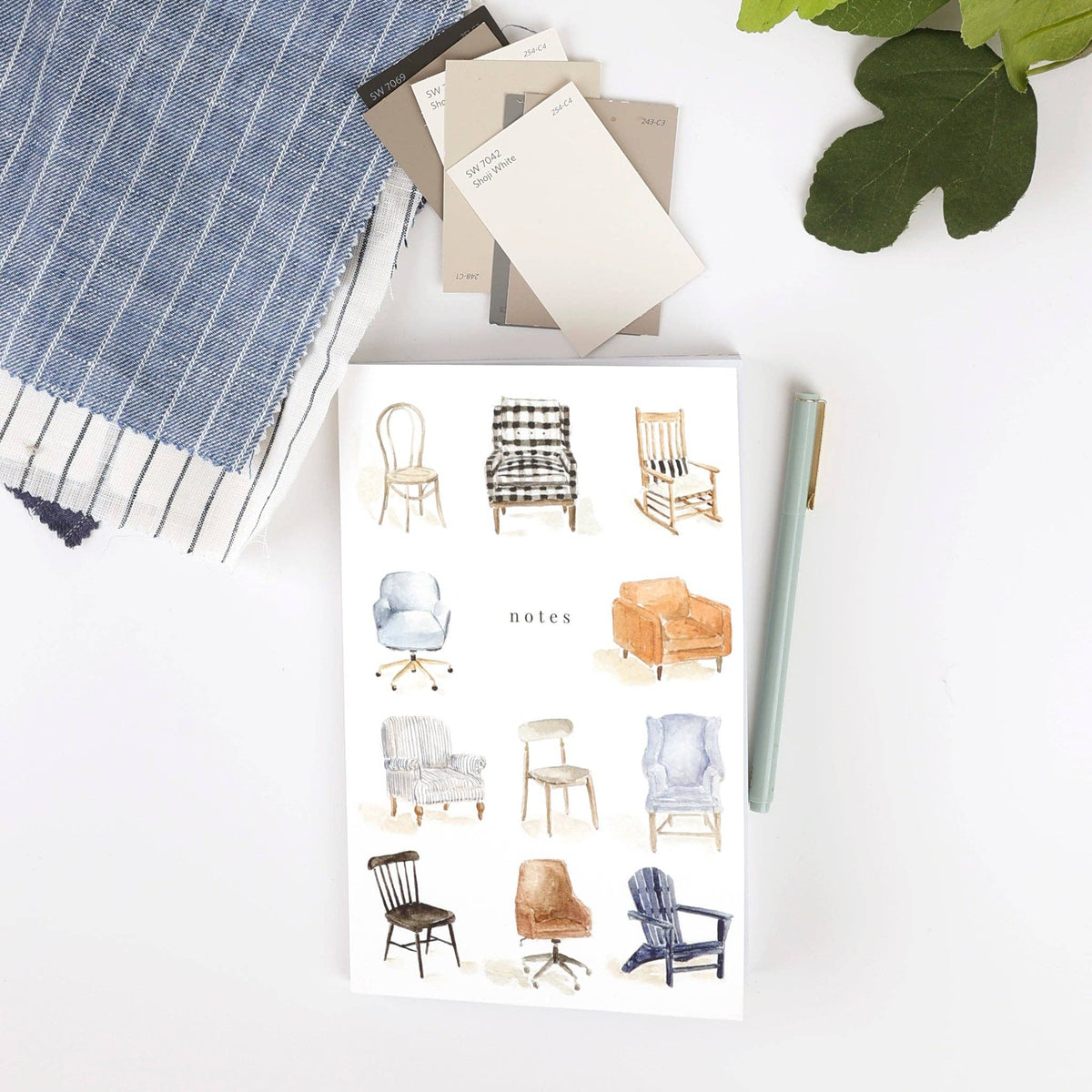 Notebook: Chairs - Gift & Gather