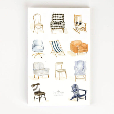 Notebook: Chairs - Gift & Gather