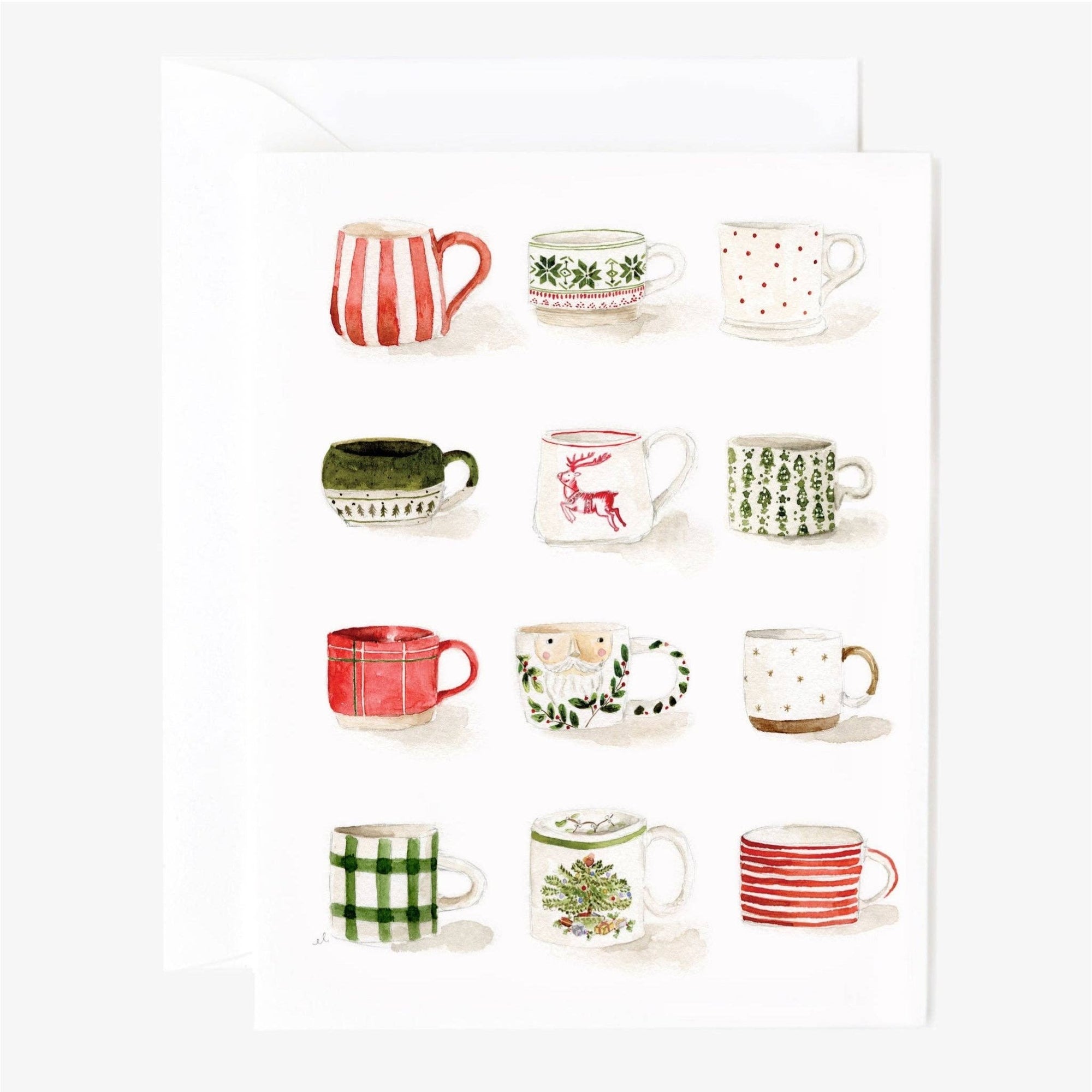 Notecards - Christmas Mugs - Gift & Gather