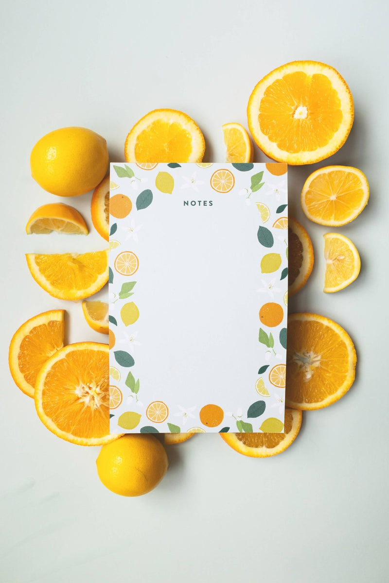 Notepad - Citrus & Botanical - Gift & Gather