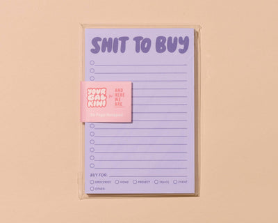 Notepad - Shit To Buy - Gift & Gather