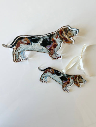 Ornament - Basset Hound Tri - Gift & Gather