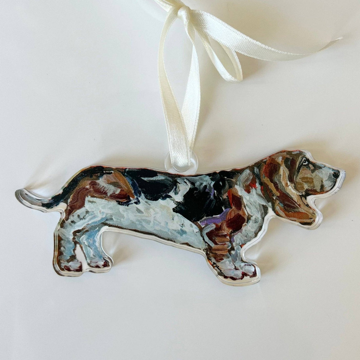 Ornament - Basset Hound Tri - Gift & Gather