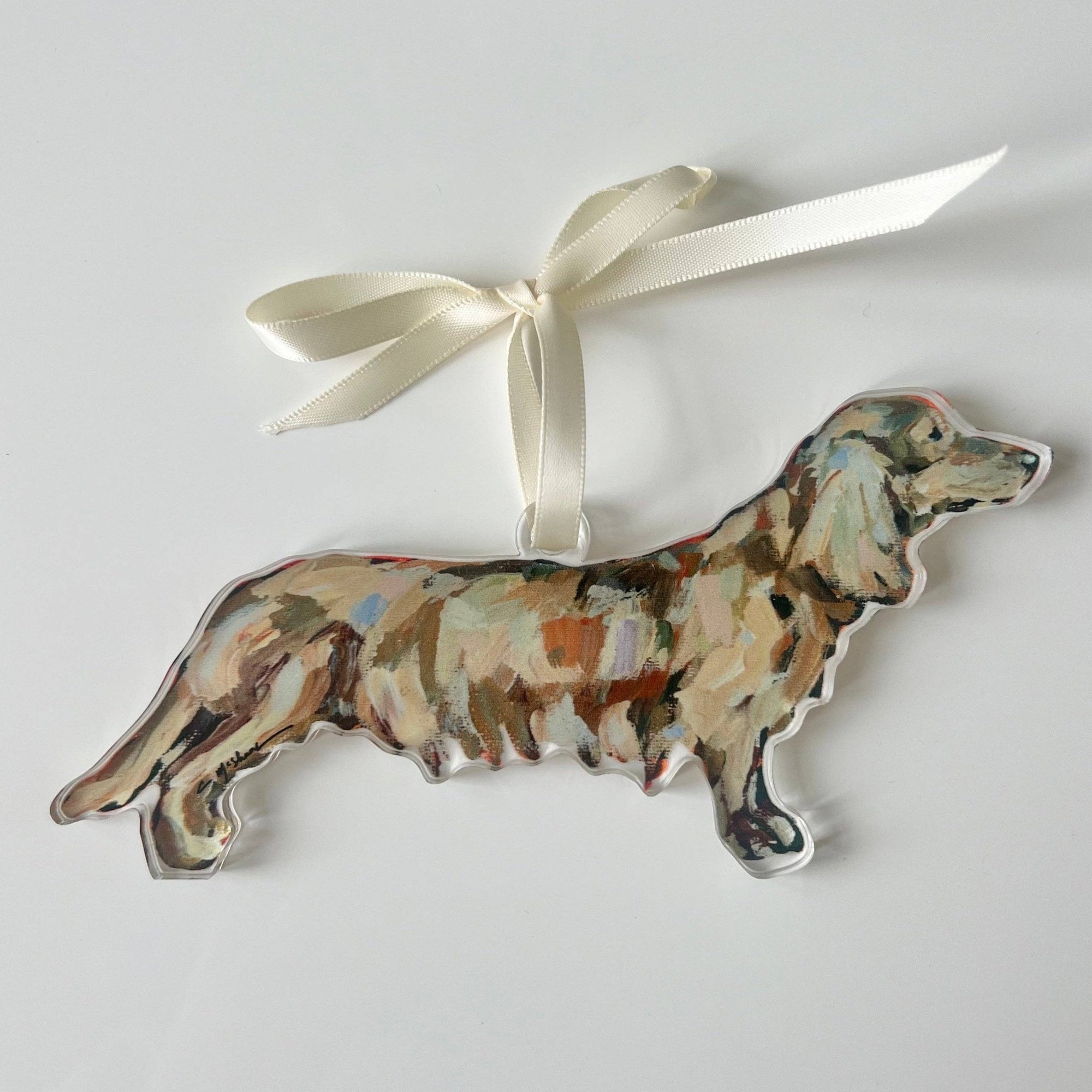 Ornament - Dachshund Blonde - Gift & Gather