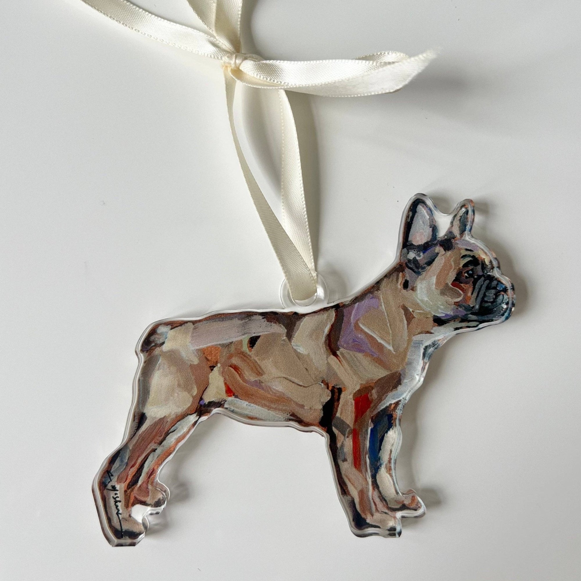 Ornament - Frenchie Blonde - Gift & Gather