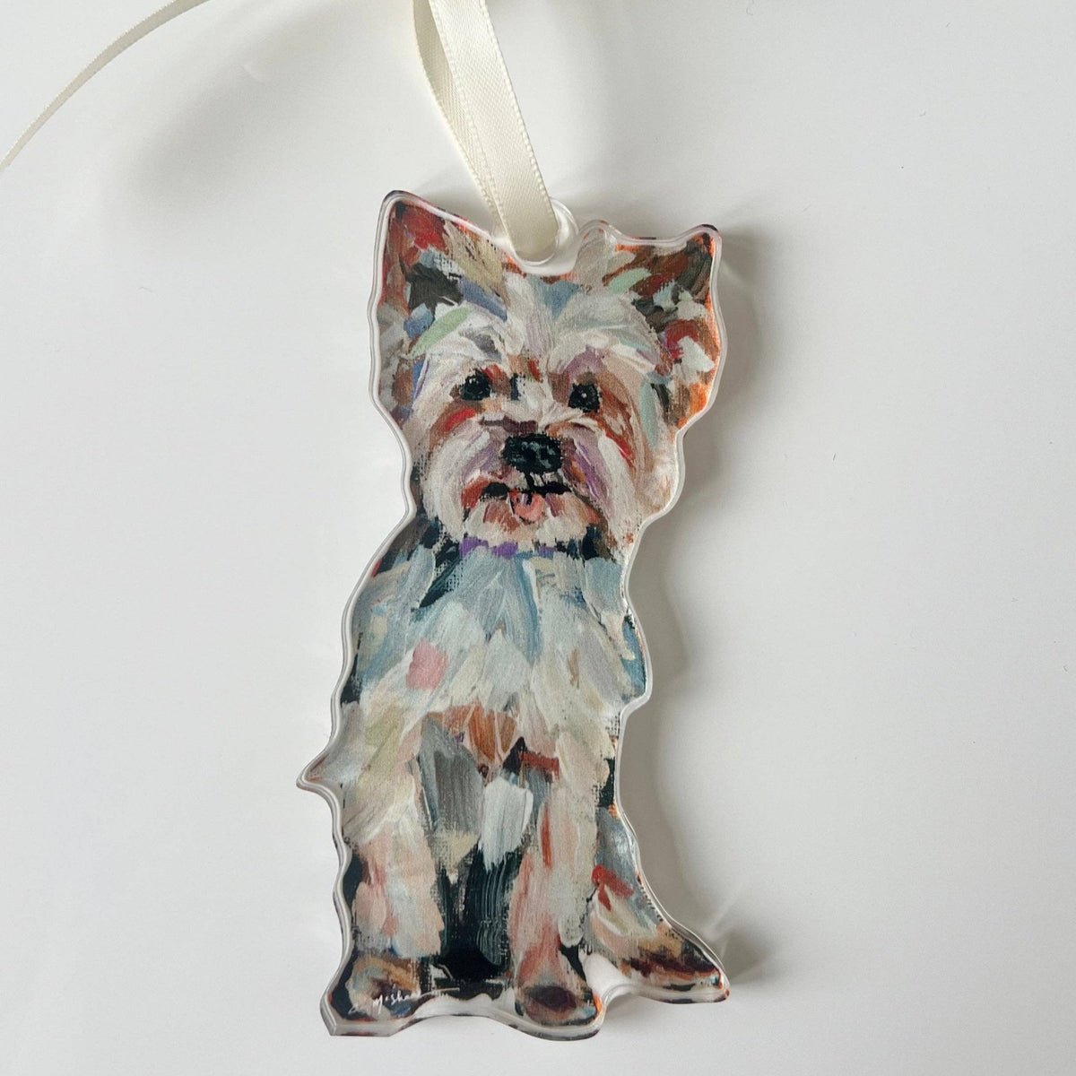 Ornament - Yorkie Light - Gift & Gather