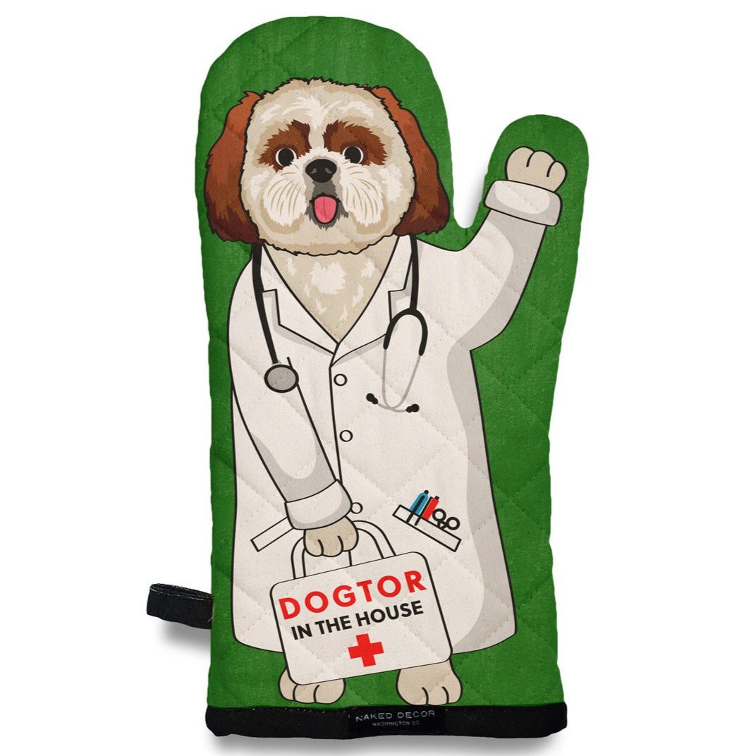 Oven Mitt - Dogter Shih Tzu - Gift & Gather