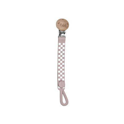 Pacifier & Toy Clip - Checkered - Gift & Gather