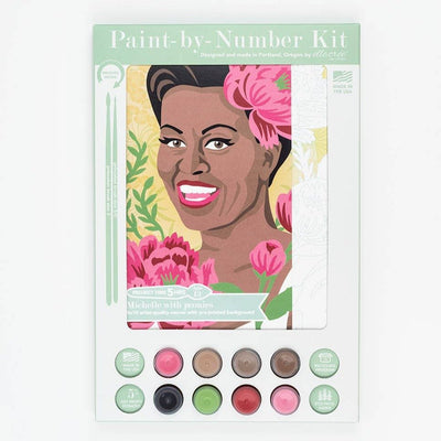 Paint - by - Number Kit - Michelle with Peonies - Gift & Gather