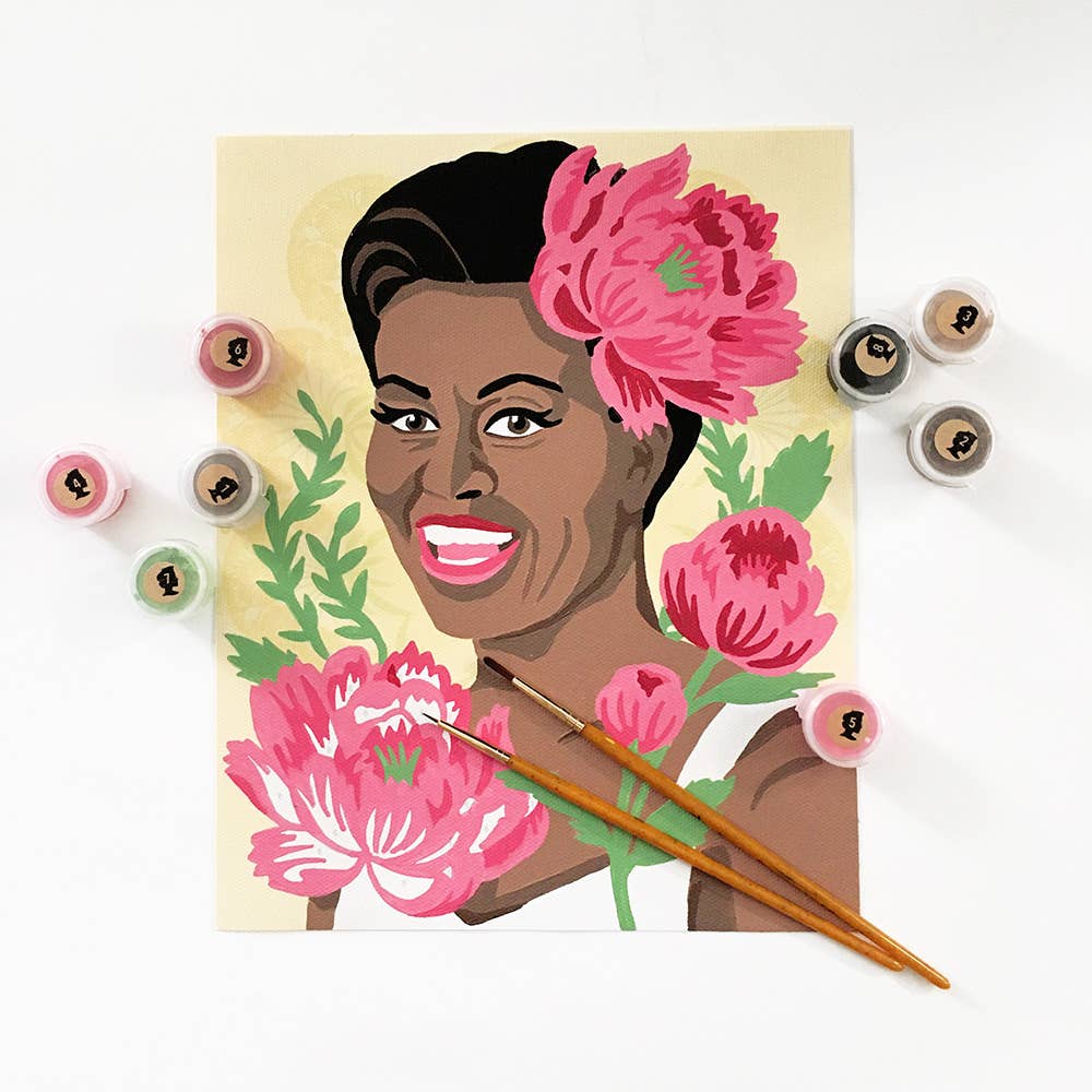 Paint - by - Number Kit - Michelle with Peonies - Gift & Gather