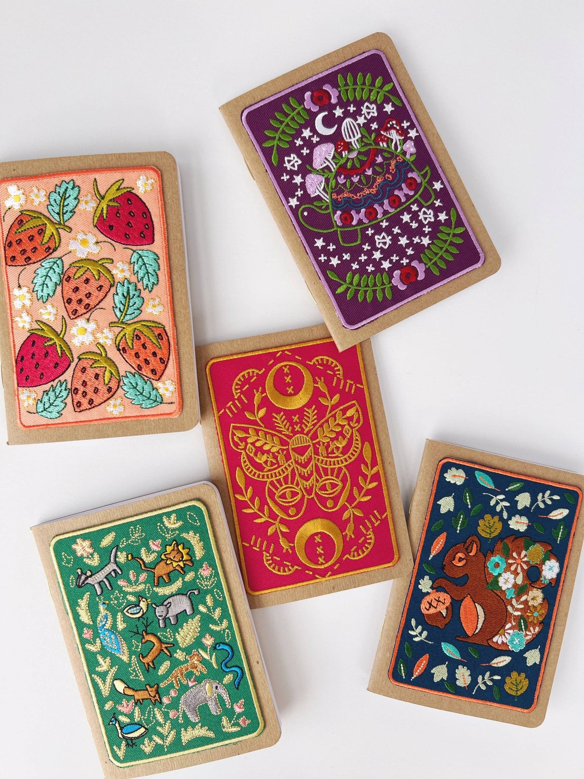 Pocket Notebook - Turtle Embroidery - Gift & Gather