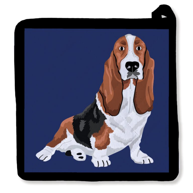 Pot Holder - Hello Basset Hound - Gift & Gather