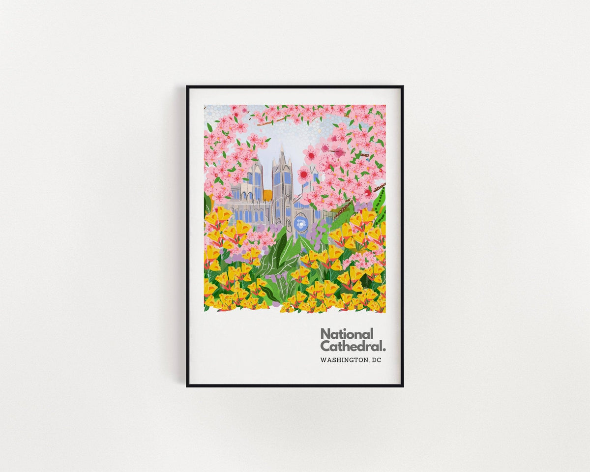 Print - National Cathedral - Gift & Gather