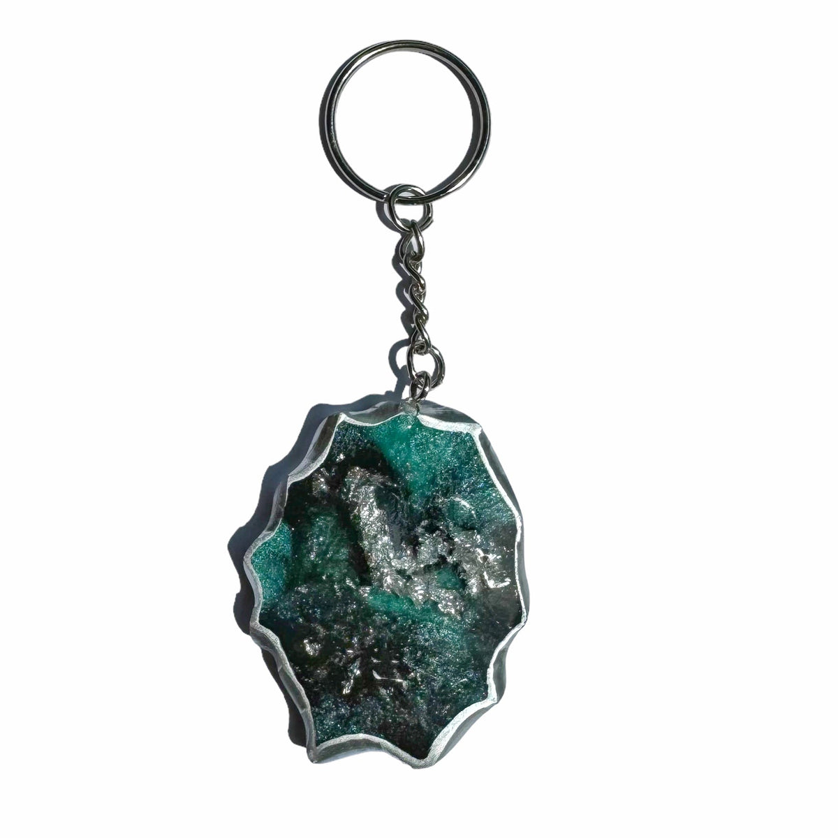 Resin Keychain - Gemstone - Gift & Gather