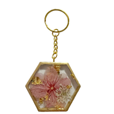 Resin Keychain - Geometric - Gift & Gather