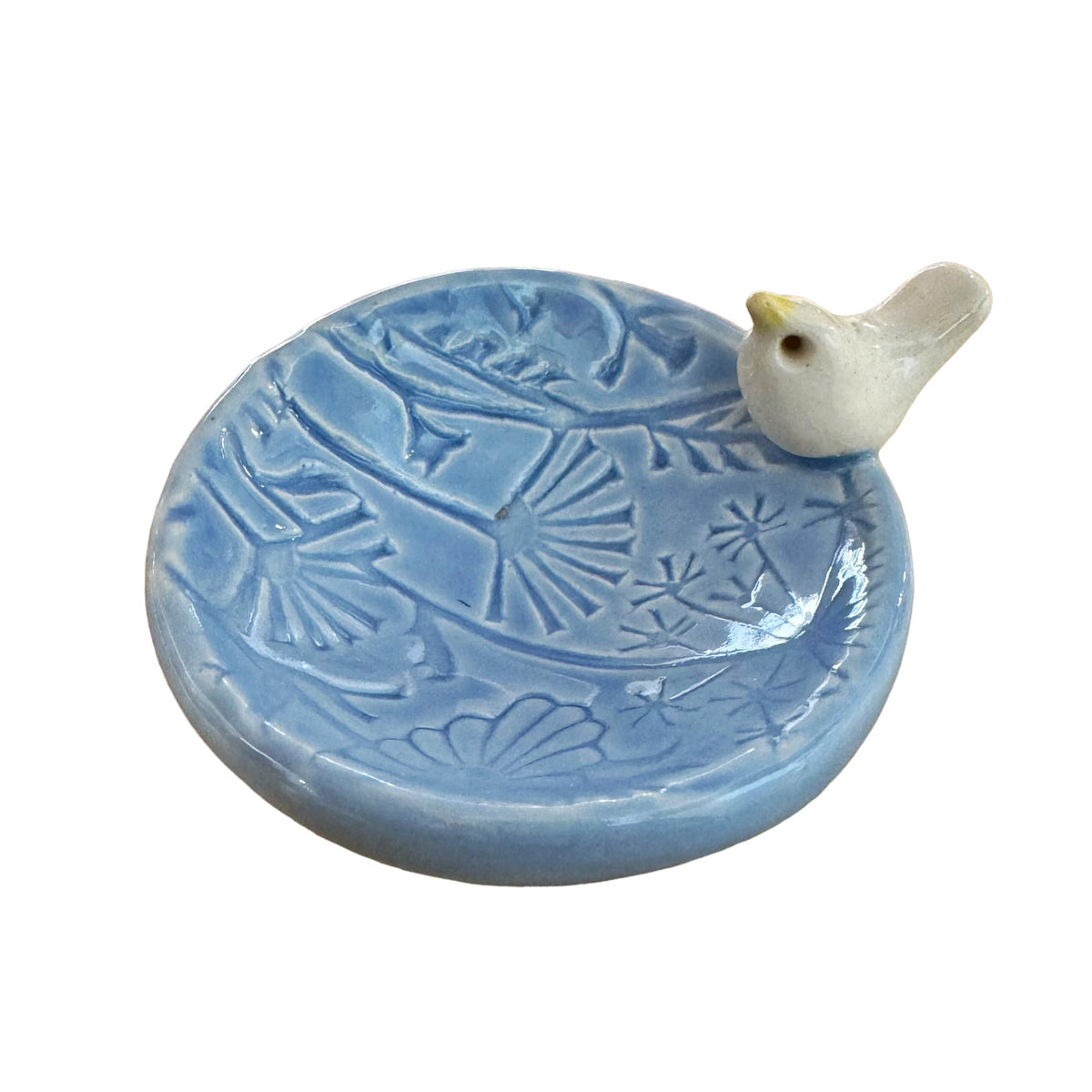 Ring Dish & Jewelry Tray - Bird - Round - Botanical - Gift & Gather