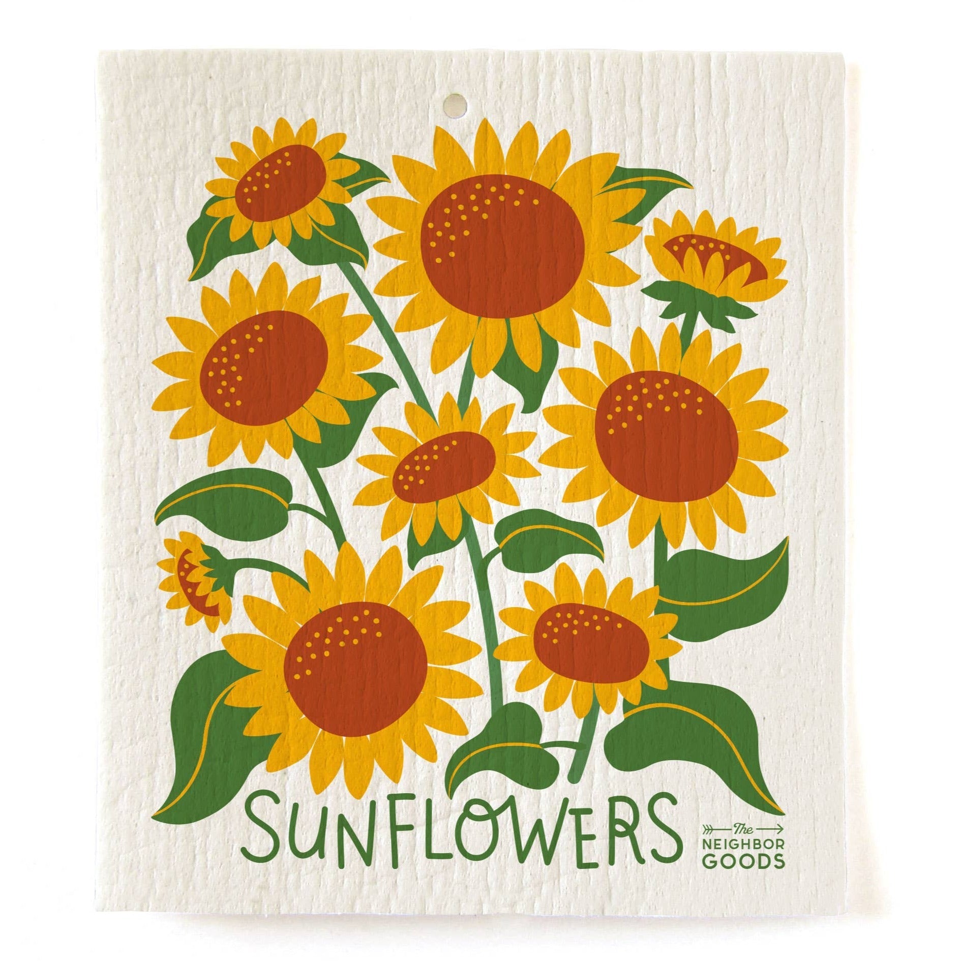 Sponge Cloth - Sunflower - Gift & Gather