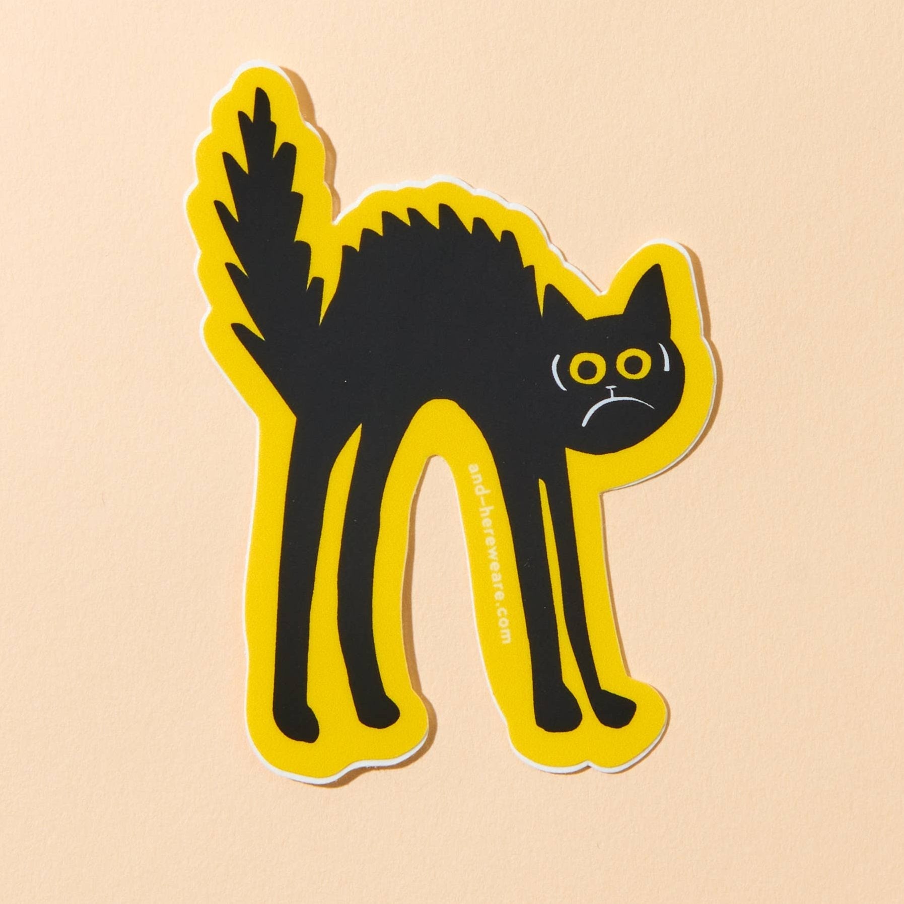 Sticker - Black Cat - Gift & Gather