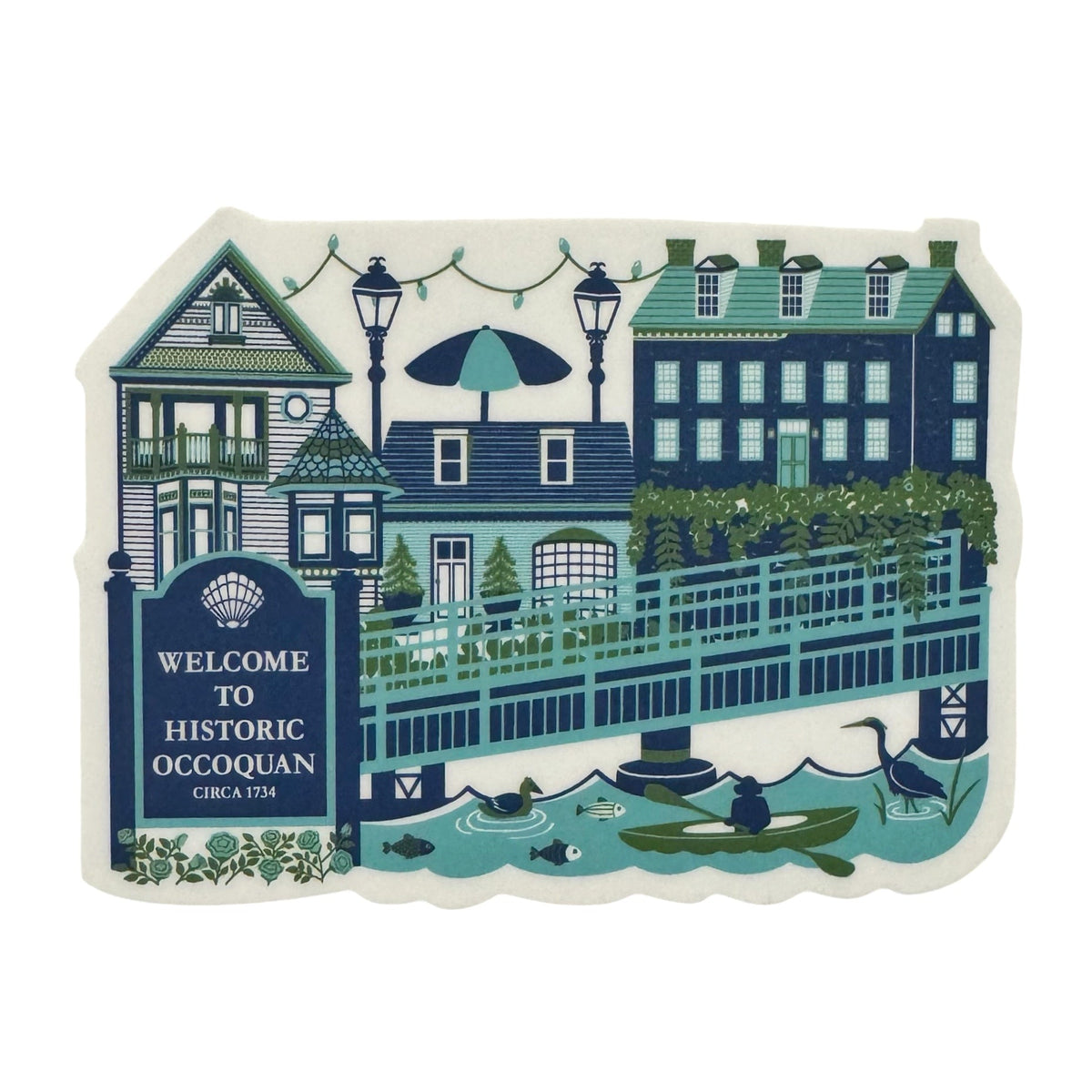 Sticker - Occoquan Pride - Gift & Gather