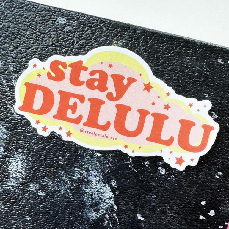 Sticker - Stay Delulu - Gift & Gather