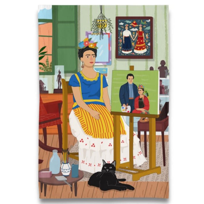 Tea Towel - Frida's Studio - Gift & Gather