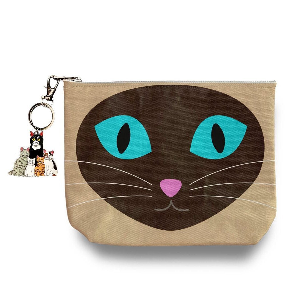 Toiletry Pouch - Siamese Cat - Gift & Gather