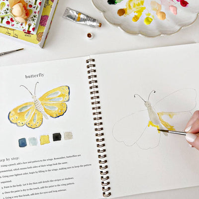 Watercolor Workbook - Animals - Gift & Gather