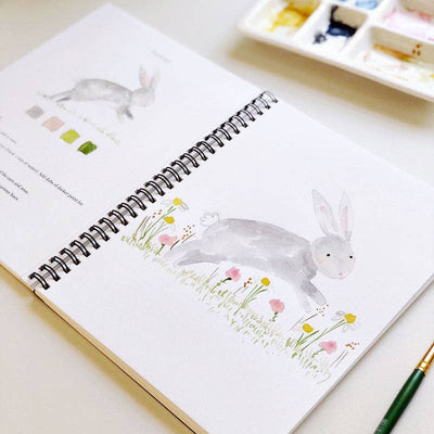 Watercolor Workbook - Animals - Gift & Gather