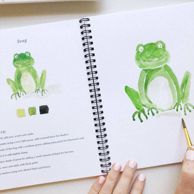 Watercolor Workbook - Animals - Gift & Gather