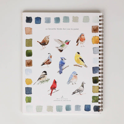 Watercolor Workbook - Birds - Gift & Gather