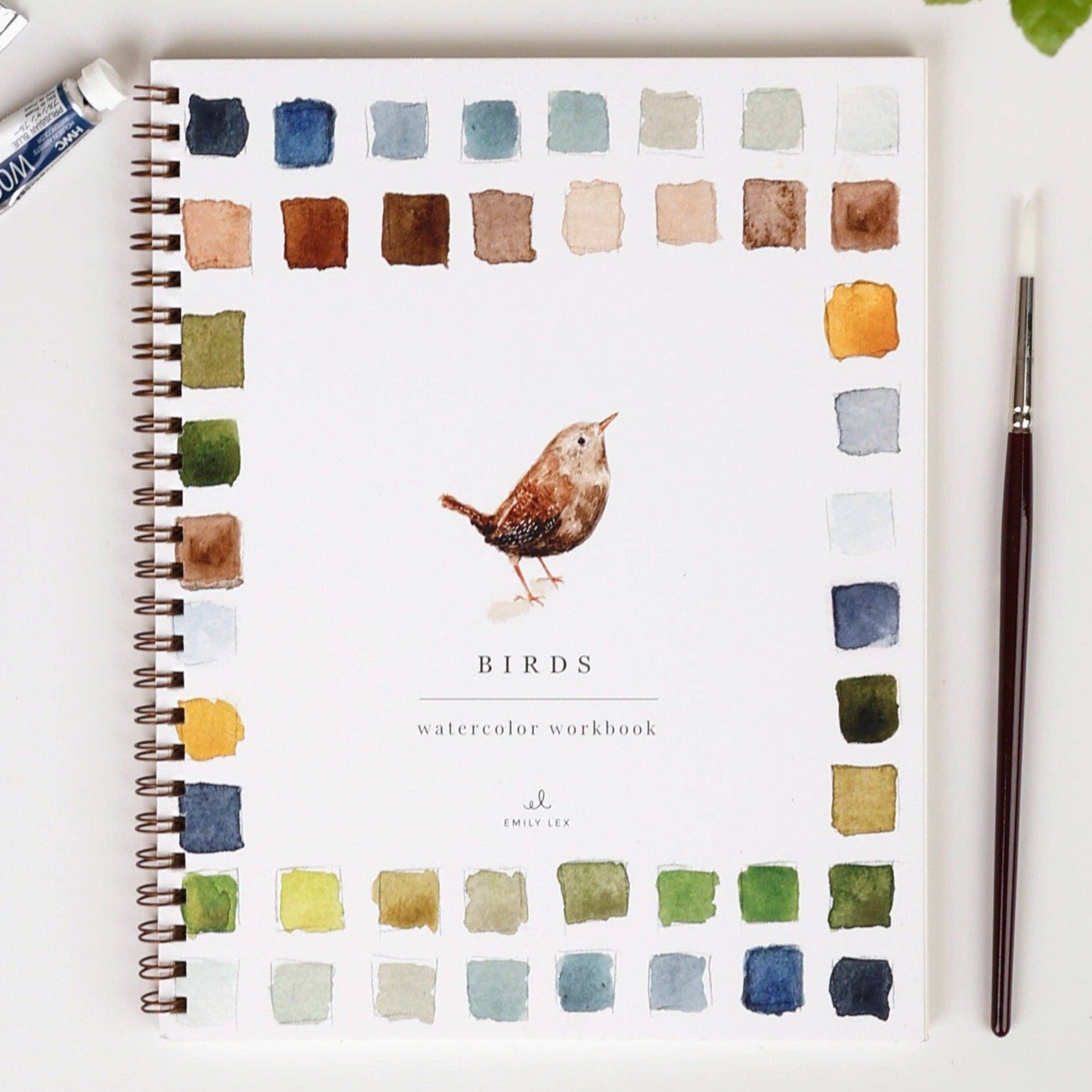 Watercolor Workbook - Birds - Gift & Gather