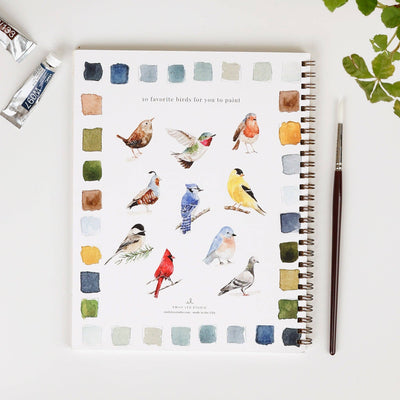 Watercolor Workbook - Birds - Gift & Gather