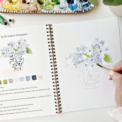 Watercolor Workbook - Bouquets - Gift & Gather