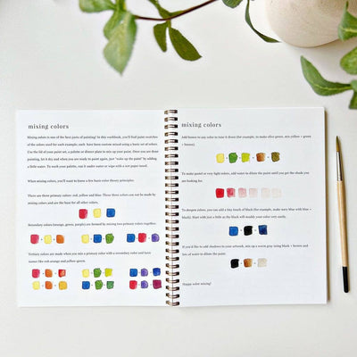 Watercolor Workbook - Bouquets - Gift & Gather