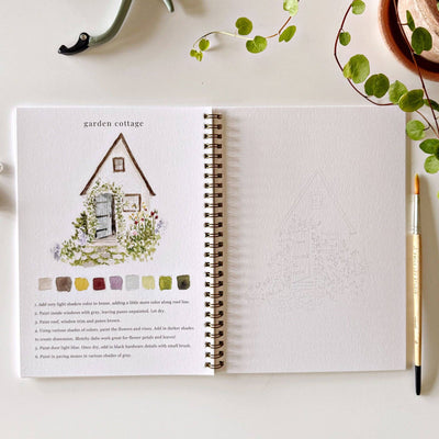 Watercolor Workbook - Garden - Gift & Gather